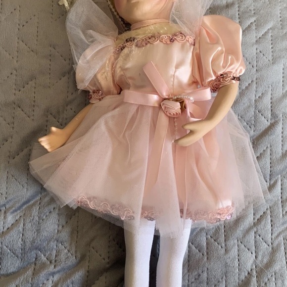 Pink Fairy Porcelain Doll with Dress. 18 Eligible 4 Items Bundle for $60 - Picture 1 of 4